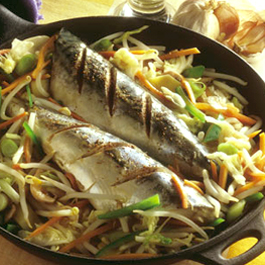 Chinese Steamed Mackerel