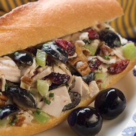 Smoked Turkey Stuffed Baguettes