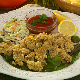 Fried Florida Oysters