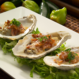 Spicy Jalapeno Cheese and Bacon Oysters