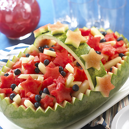 Americana Watermelon Basket