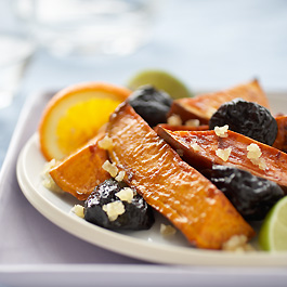 California Style Glazed Sweet Potatoes