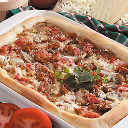 Chicago-Style Butter and Garlic Pizza