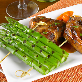 Grilled Rack of California Asparagus