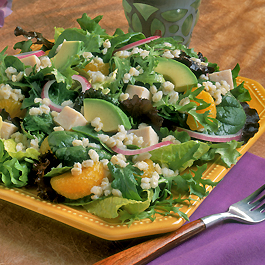 Barley, Chicken and Avocado Salad