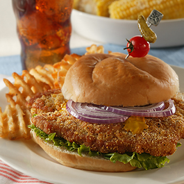 Midwestern Pork Tenderloin Sandwich