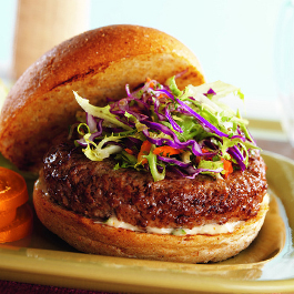 East Meets West Burger