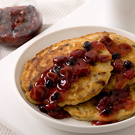 Heart-Healthy Power Granola Pancakes