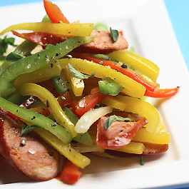 Italian Stop Light Sweet Pepper Medley