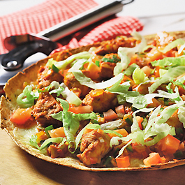 Marinated Mexican Chicken Pizza