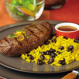 Ranch Steaks with Citrus Jalapeño Mojo