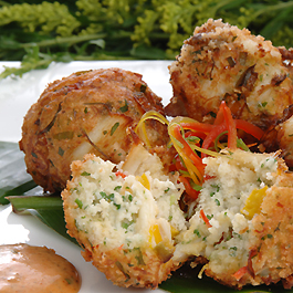 Florida Blue Crab Fritters