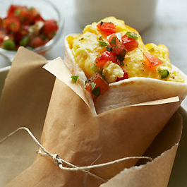 Cereal Bowl Egg & Cheese Breakfast Burrito