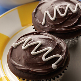 Surprise Chocolate Cupcakes with Wisconsin Mascarpone Cheese
