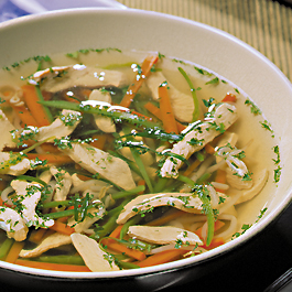 Asian Chicken and Vegetable Soup