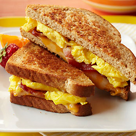 Bacon & Egg Breakfast Grilled Cheese
