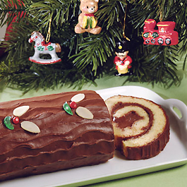 Holiday Chocolate Yule Log