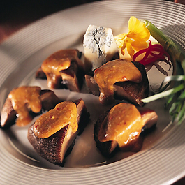 Portobello Mushrooms with Wisconsin Italian-Style Gorgonzola