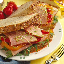 California Club Ham Sandwich