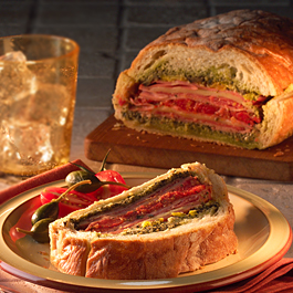 Stuffed Italian-Style Deli Sandwich