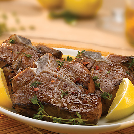 Grilled Lemon Pepper Lamb Chops