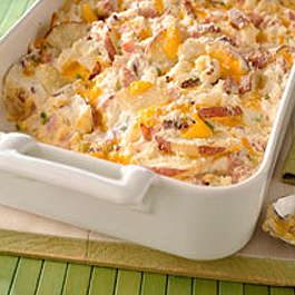 New-Look Scalloped Potatoes and Ham