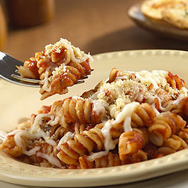 2-Step Cheesy Pasta Twists