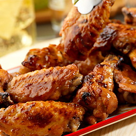 Oven Glazed Chicken Wings