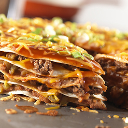 Cheesy Enchilada Stack