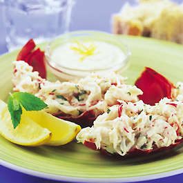 Lobster with Minted Mayonnaise
