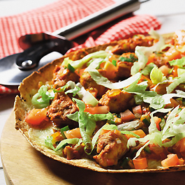 Grilled Mexican Chicken Pizza