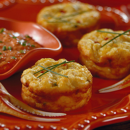 Idaho® Potato & Crab Soufflé