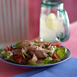Sirloin Steak and Tomato Salad