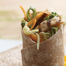 Crunchy Hawaiian Chicken Wrap