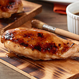 Cedar-Planked Honey-Spiced Chicken