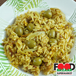 Easy Arroz con Gandules (Rice with Pigeon Peas)