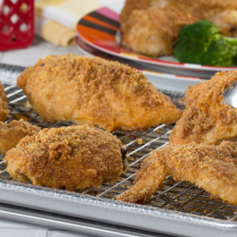 Oven-Fried Parmesan Chicken