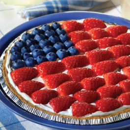 American Berry No-Bake Cheesecake