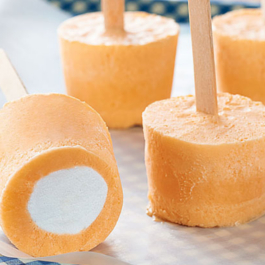 Orange-Marshmallow Pops
