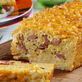 Loaf Pan Mac 'n' Cheese