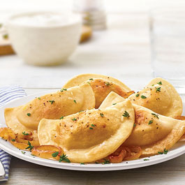 Classic Pierogies with Butter & Onions