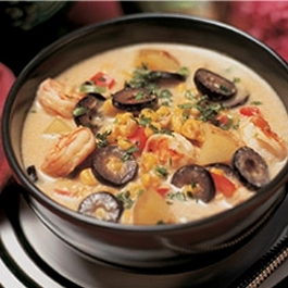 Mexican Shrimp and Corn Chowder