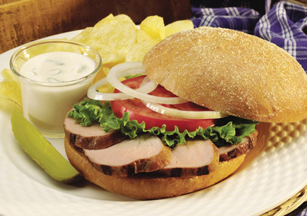 Tailgate Pork Sandwich