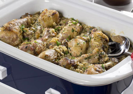 Creamy Chicken and Rice