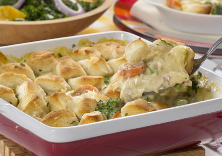 Easy Chicken Bubble Bake